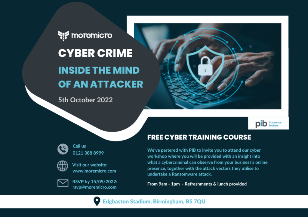 We've partnered with PIB Group to offer a FREE Cyber Training course....